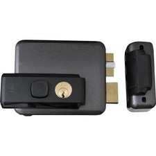 SERRATURA CANCELLO APPLICARE ELETTRICA 53N ISEO  VERN C.TONDO FISSO M2+SCR+PU...