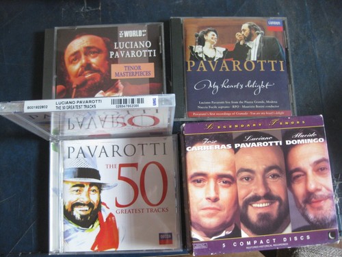 Lot pavarotti cds - 4,