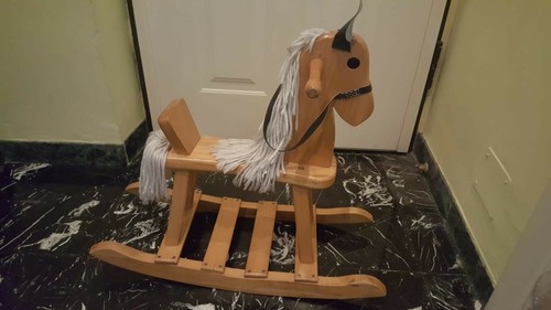 Cavalluccio dondolo legno - di,