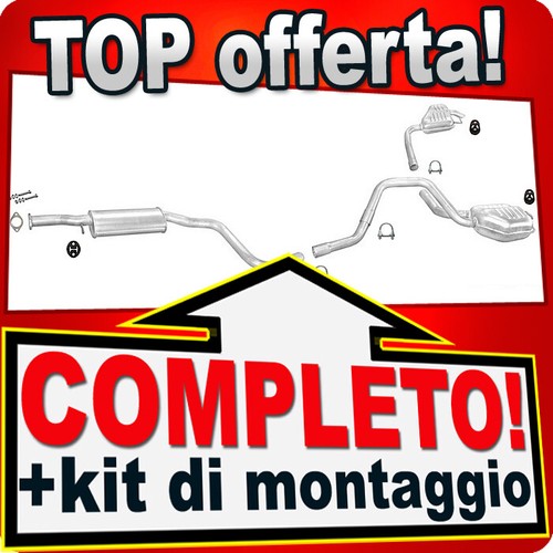 Scarico completo per ford - per,