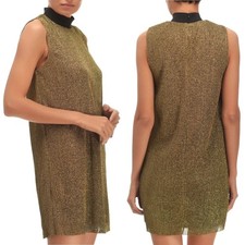 Mini Abito ZARA Oro Lurex