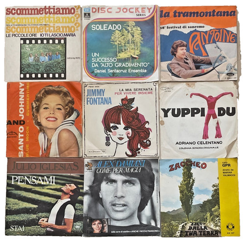Lotto dischi vinile - 9,