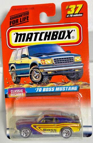 Matchbox boss mustang decenni - mustang, "decenni