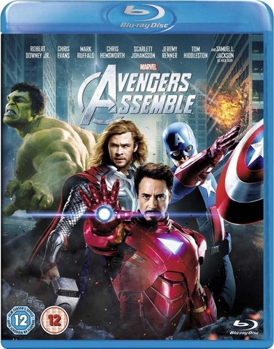 Blu ray marvel avengers - blu-ray,