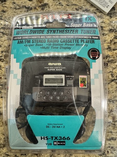 Aiwa tx366 stereo radio - hs-tx366,