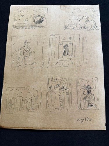 Rene magritte quadro disegno - rene,