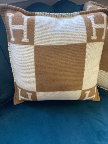 Cuscino hermes tan - cuscino, tan/ecru
