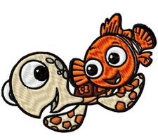 MACCHINA RICAMO DISEGNI USB - DISNEY'S NEMO & FRIENDS DESIGNS 4X4 DORY KIDS