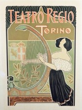 G.BOANO Litografia originale