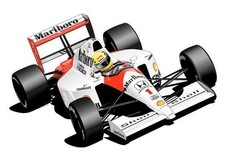 Ayrton Senna Mclaren Die Cut