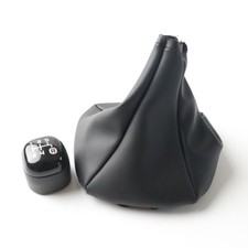 Cuffia e Pomello + Ghiera Leva Cambio Compatibile con Fiat Panda 2012 + 319 312