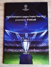 cartella stampa UEFA champions league Trophy tour 2012 Vialli Graziani