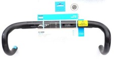 Shimano PRO PLT Manubrio/Drop Bar Bici in Carbonio,Compatto,Nero,31,8mm x 38cm