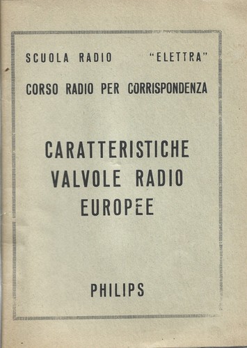 Scuola radio elettra valvole - scuola,