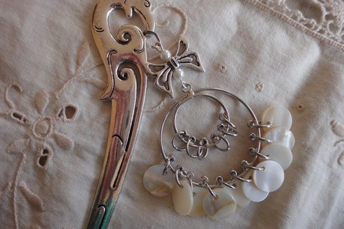 Spillone per capelli ciondolo - capelli,