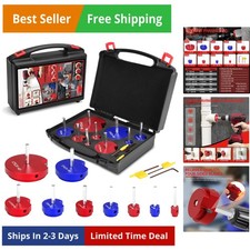 9 PZ Kit Alesatore per Tubi in