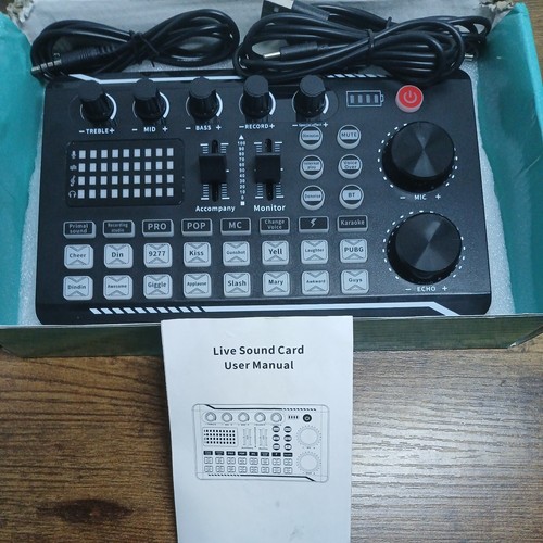 Scheda audio live