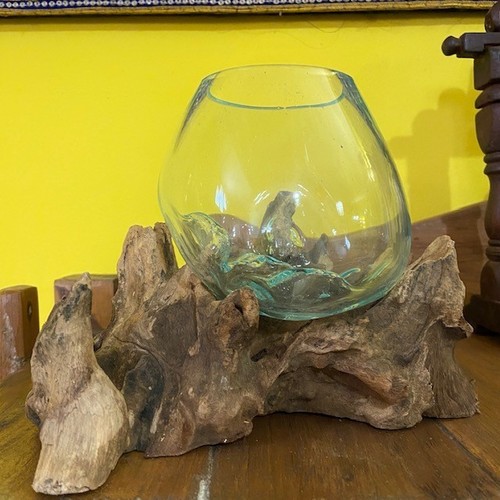 Vaso orchidea vetro su - vaso,