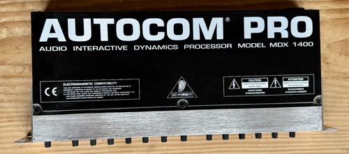 Behringer autocom pro mdx 1400 - behringer,