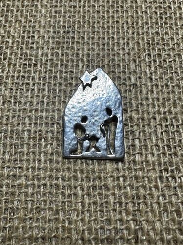 Sterling silver nativity - sterling,