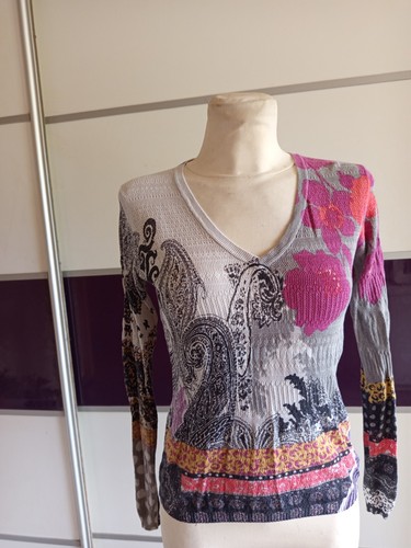 Maglione paysley misto seta - maglione,
