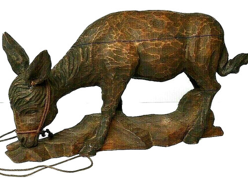 Grande vecchia statuina