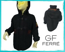 cappotto da bambino montgomery lana gianfranco ferre ferré con cappuccio bimbo 3