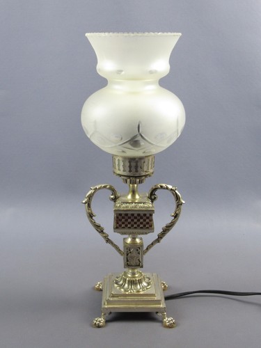 Lampada tavolo ottone - lampada,