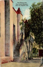 San Gabriel Mission Steps, CA