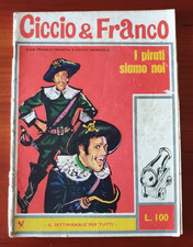 FRANCO & CICCIO N. 4 I PIRATI SIAMO NOI GALLO ROSSO 1967 FRANCHI & INGRASSIA