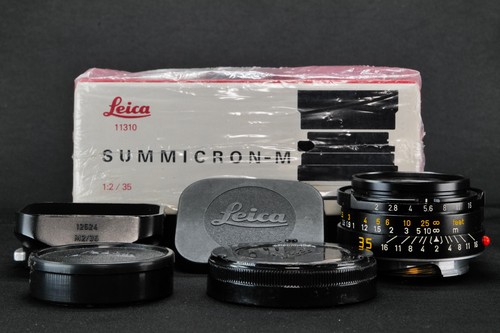 Leica summicron 35mm king - summicron-m, "king