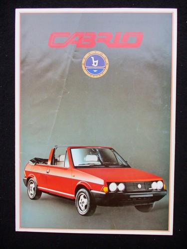 Fiat ritmo cabrio - bertone, a4