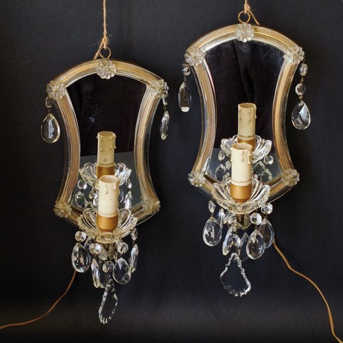 Coppia applique vetro - applique,