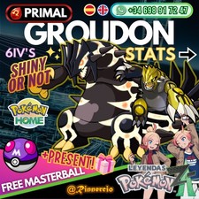 Primal groudon shiny - shiny, 6ivs