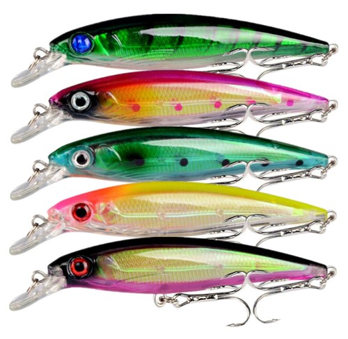 5pcs esche pesca - esche, minnow