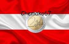 2 Euro Commemorativi Austria 2005/2022 FDC e circ. Entra e scegli Spediz. unica