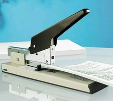 SPILLATRICE LEVA CUCITRICE TAVOLO 100 FOGLI PINZATRICE UFFICIO NEGOZIO 1000 GRAF