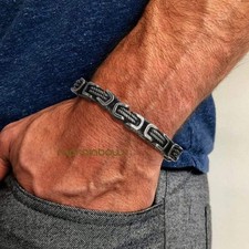 Bracciale uomo 8mm bizantino - uomo,