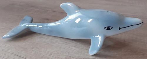 Scultura delfino vintage - delfino,