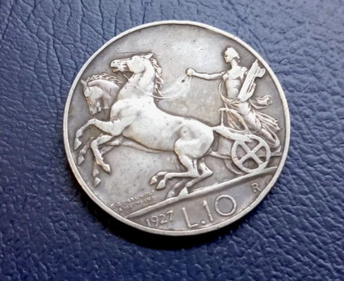 Regno italia lire 1927 - regno,