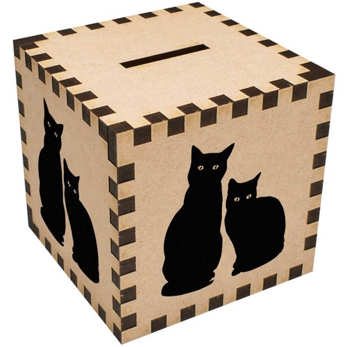 Pair cats money box - 'pair, cats'