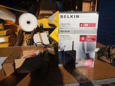 Router Modem Wireless G Belkin, Con Istruzioni E Dischi Di Installazione (1)