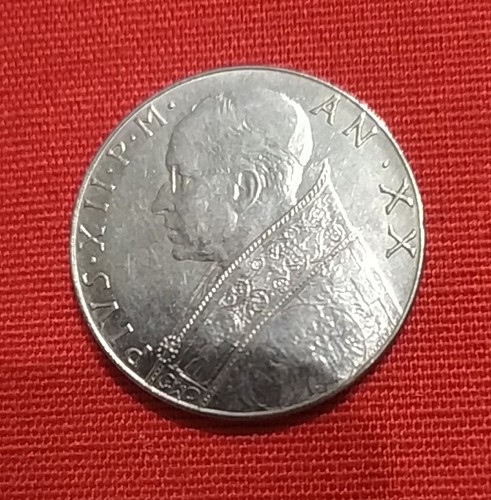 Vaticano pio xii 100 - 100, lire