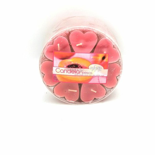 Set pezzi candele rosa - set,