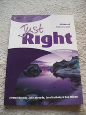 Just Right. Advanced