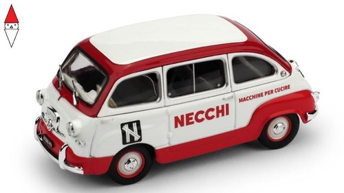 Brumm fiat 600 multipla - 1/43,