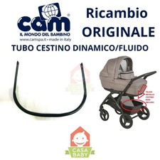 Anello Metallo per Cestino Portaoggetti Passeggino Cam Dinamico e Fluido Tubo Ri