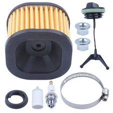 Kit filtro aria carburante per Husqvarna 371 372 362 365 371XP candela filtro carburante