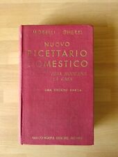 Nuovo Ricettario Domestico - Encicl. Moderna per la Casa- Morelli -Ghersi-Hoepli
