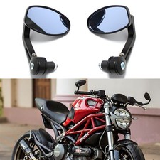 Black Bar End Mirror For